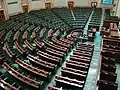 Sessions chamber in the Sejm