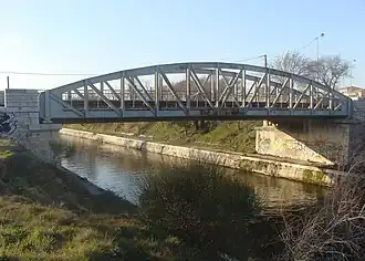 Railway bridge at Marignane
