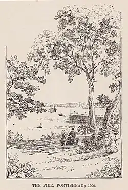 Portishead Pier, 1906