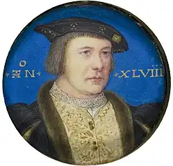 Portrait miniature of a gentleman, possibly Charles Brandon, Duke of Suffolk, c. 1532