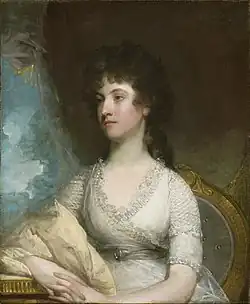 Lady Erskine (née Frances Cadwalader), by Gilbert Stuart (1802)
