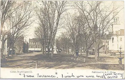Southington center, c. 1909