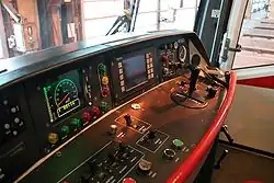 Prague Metro, M1 driver panel