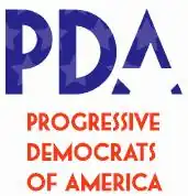 Logo of Progressive Democrats of America.