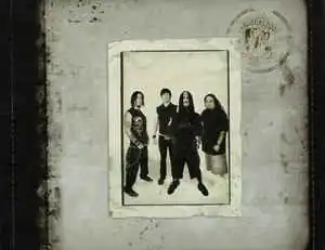 A promotional shot of the four 'team captains'. From left to right: Robb Flynn, Matt Heafy, Joey Jordison (wearing his Slipknot mask), and Dino Cazares.