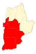 Location in the Antofagasta Region