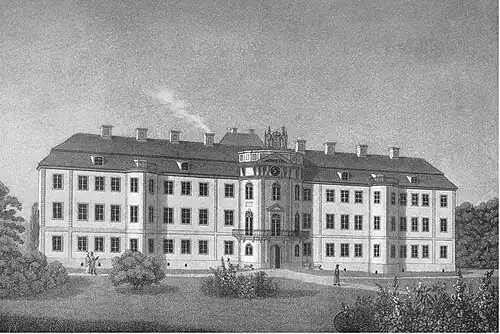 The 18th century Putbus Palace