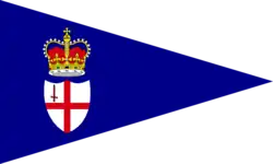 Burgee of the Royal London Yacht Club