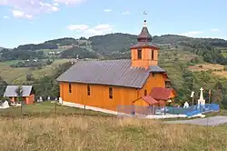 Wooden church in Răchițele