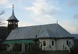 Wooden church in Visca