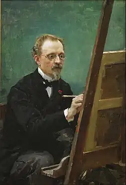 Portrait of Federico de Madrazo Painting, 1875