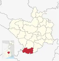 Location in West Bengal