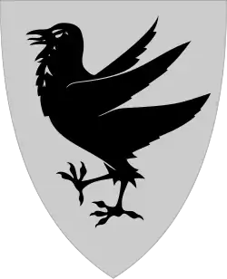 Coat of arms of Ramnes Municipality (1976-2001)