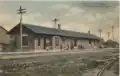 Postcard showing the station circa 1900–1907