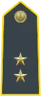 First Lieutenant (Tenente); first rank after graduation from the Academy.