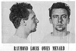 Raymond Louis Owen Menard FBI Most Wanted Poster