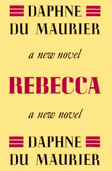 The cover of 1938 book Rebecca