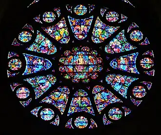 South transept rose window