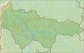 Amnya complex is located in Khanty–Mansi Autonomous Okrug