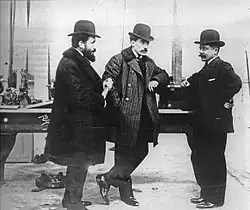 The three Renault brothers: Marcel, Louis and Fernand.