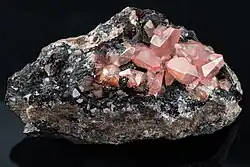 Image 4Rhodochrosite, by JJ Harrison (from Wikipedia:Featured pictures/Sciences/Geology)