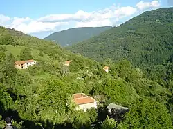 View of Ribnica village