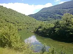 The Ribnik river is a short but significant tributary of the Sana