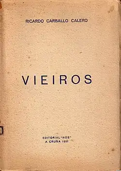 Ricardo Carballo Calero, Vieiros, Nós, 1931.