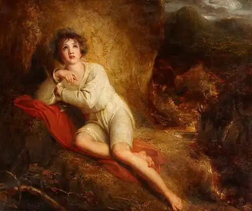 Edwin from The Minstrel by Richard Westall