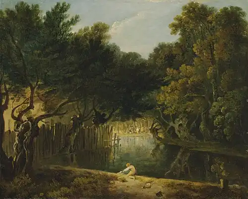 View of the Wilderness in St. James's Park, c.1775