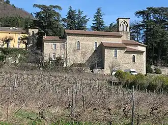 The church in Rocher