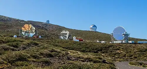 Northern site of Cherenkov Telescope Array (La Palma)