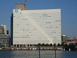 The Willemswerf building, the former Nedlloyd and P&O Nedlloyd corporate headquarters in Rotterdam. Currently the home of Maersk Lines' European operations.