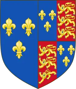 The Royal Arms of England during Henry VI's reign of England and France