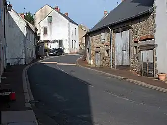 Main street (departmental road 121)