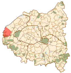 Paris and inner ring départements