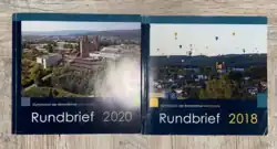 Rundbriefe 2018 and 2020 of the Gymnasium der Benediktiner