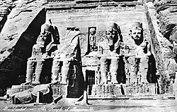 Front view of the Great Temple before 1923