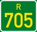Regional route R705 shield