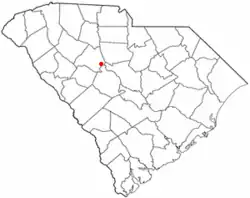Location of Little Mountain, South Carolina