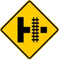 P-8-4 Level crossing with side road
