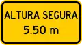 P-5-11 Safe height: 5.50m