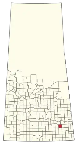 Location of the RM of Chester No. 125 in Saskatchewan