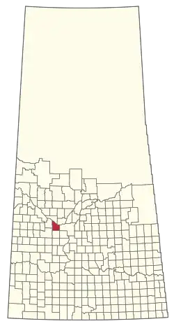 Location of the RM of Eagle Creek No. 376 in Saskatchewan