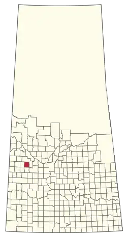 Location of the RM of Reford No. 379 in Saskatchewan