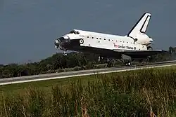 Space Shuttle Atlantis landing after STS-122, 2008