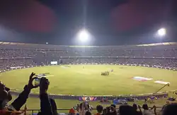 During Road safety world series 2021 Final