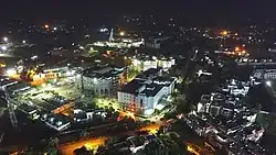 Night View of Saifai village, Etawah district, U.P.