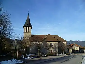 The church in Saint-André-de-Boëge