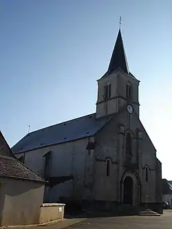 The church in Saint-Août